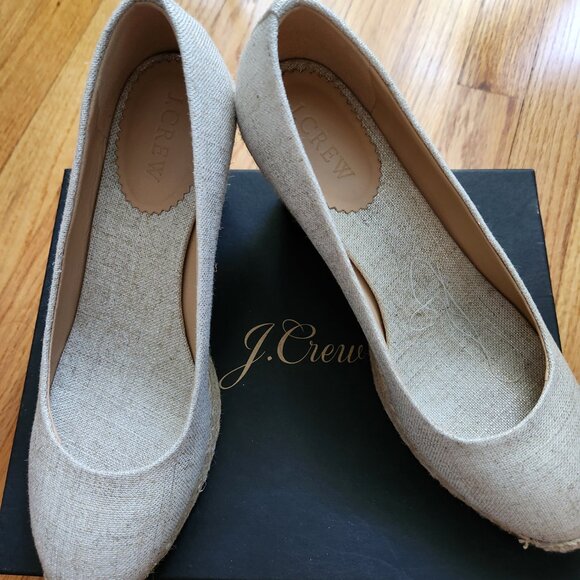 J.Crew Espadrille Wedges - Picture 2 of 3